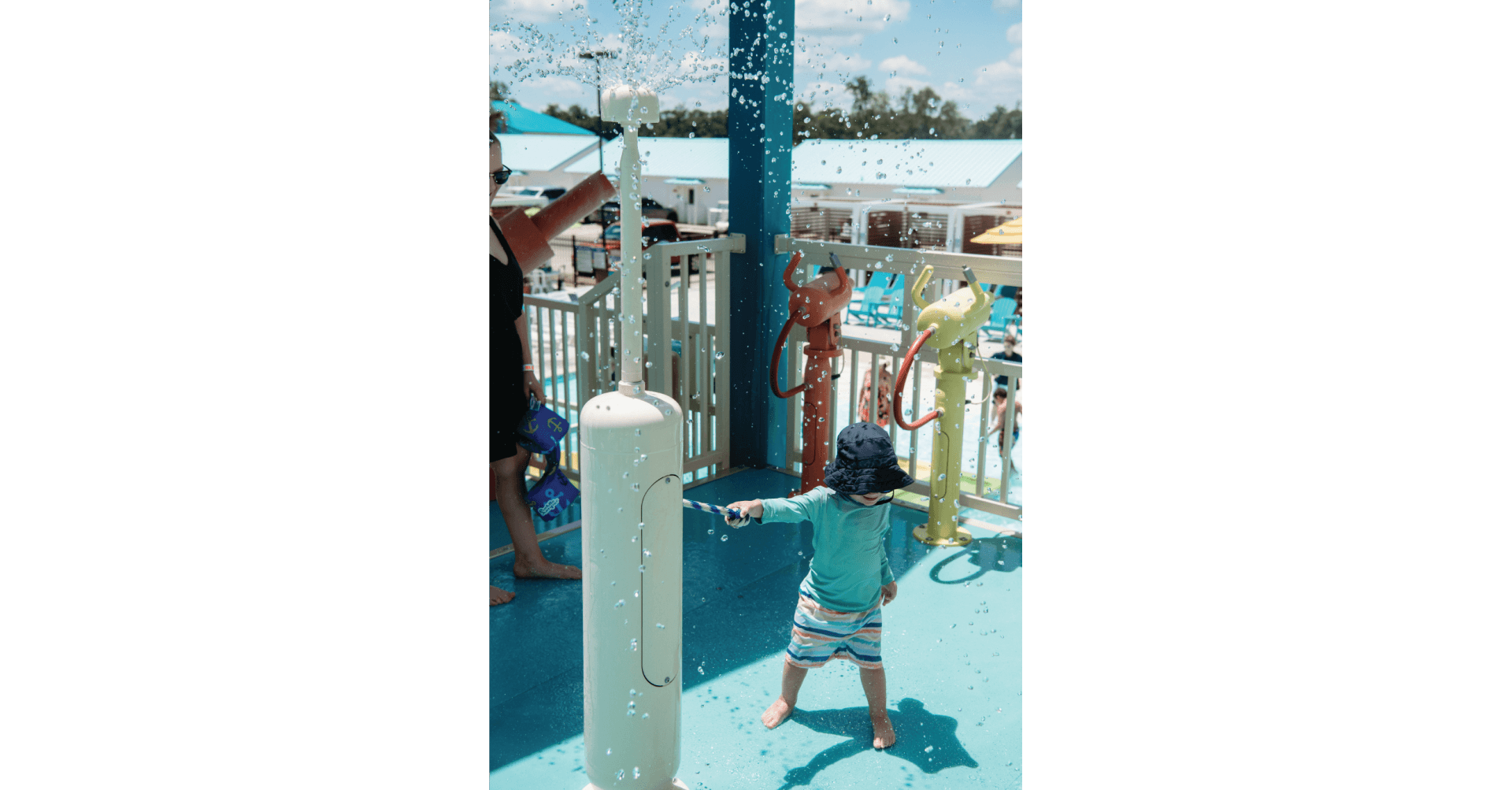 Whitewash Interactive Water Play Feature